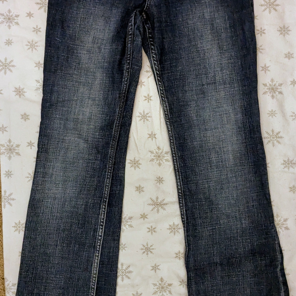 Wrangler Blue Straight Leg Jeans Classic Style